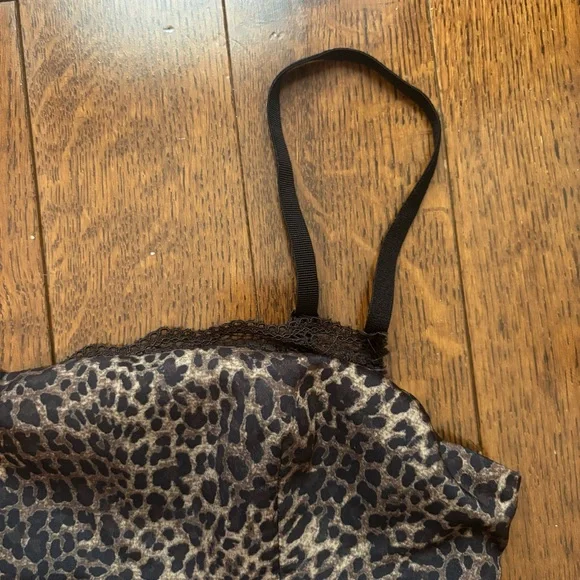 BNWOT Zara Cheetah Bustier Cropped Tank Top - Picture 2 of 6